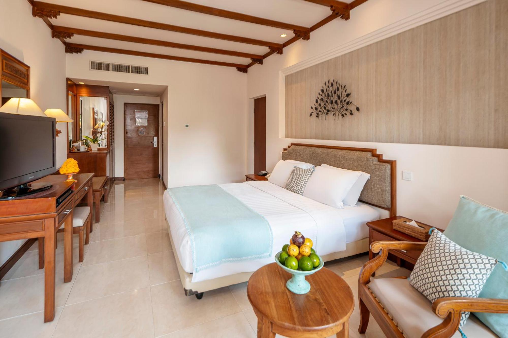 巴厘曼迪拉海滩Spa度假酒店 勒吉安 外观 照片 Deluxe Room
