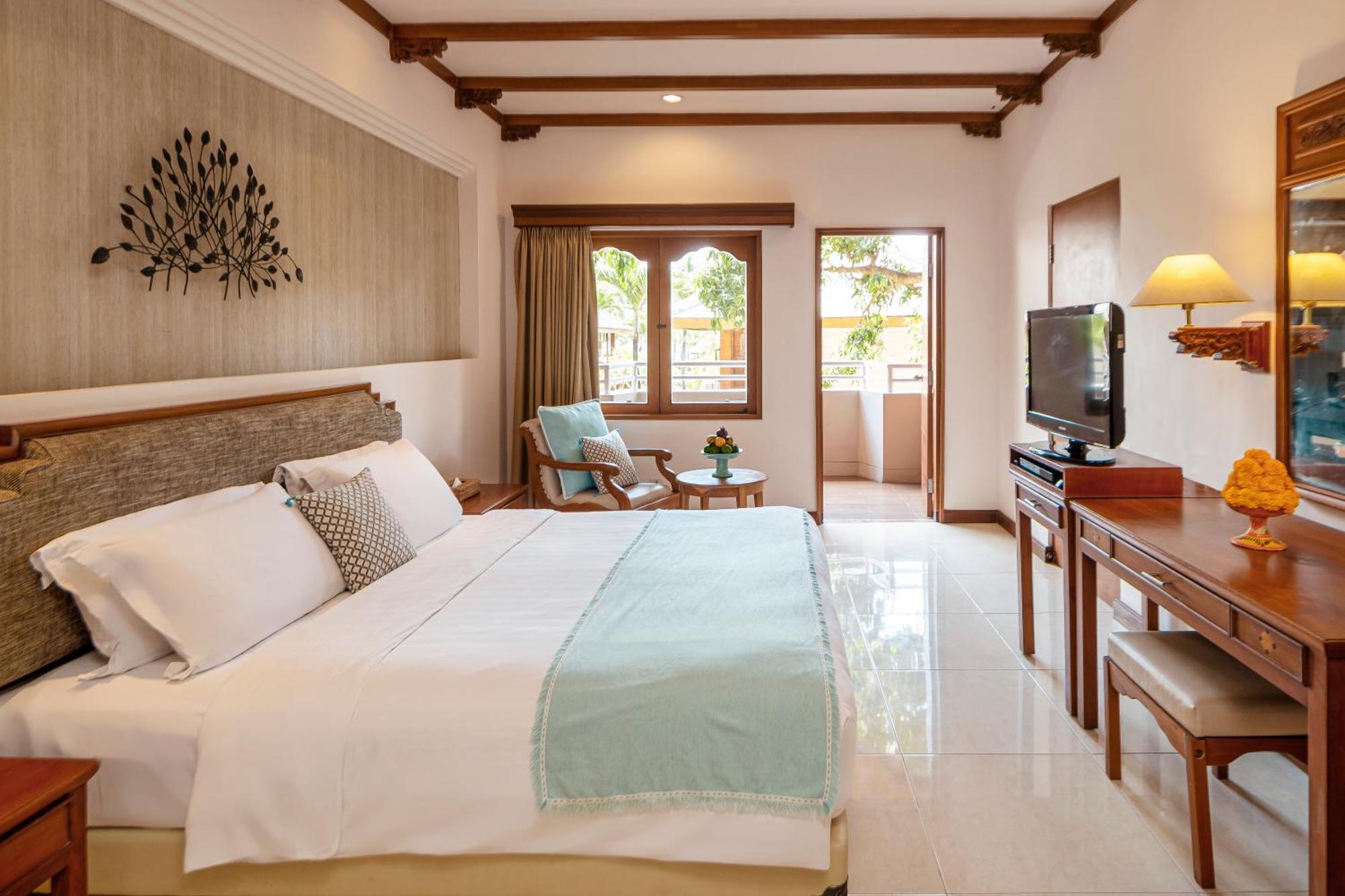 巴厘曼迪拉海滩Spa度假酒店 勒吉安 外观 照片 Deluxe Room