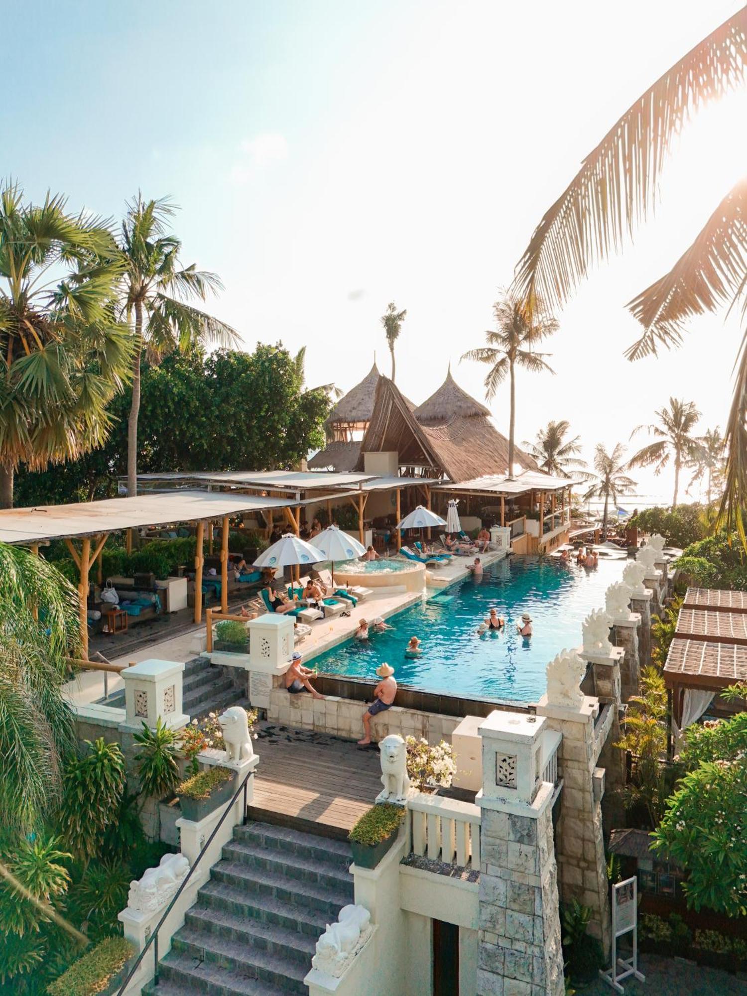 巴厘曼迪拉海滩Spa度假酒店 勒吉安 外观 照片 The Beach Club at The Standard, Bali